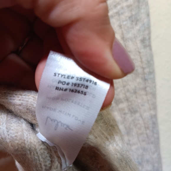 Lulu's Cream Ribbed Cardigan - Picture 6 of 8